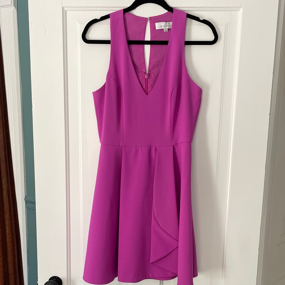 Adelyn Rae magenta Dress
